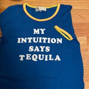 Wildfox tequila shirt - final